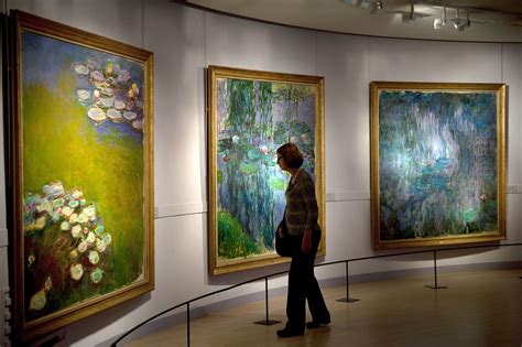 claude monet exhibition slideshows.